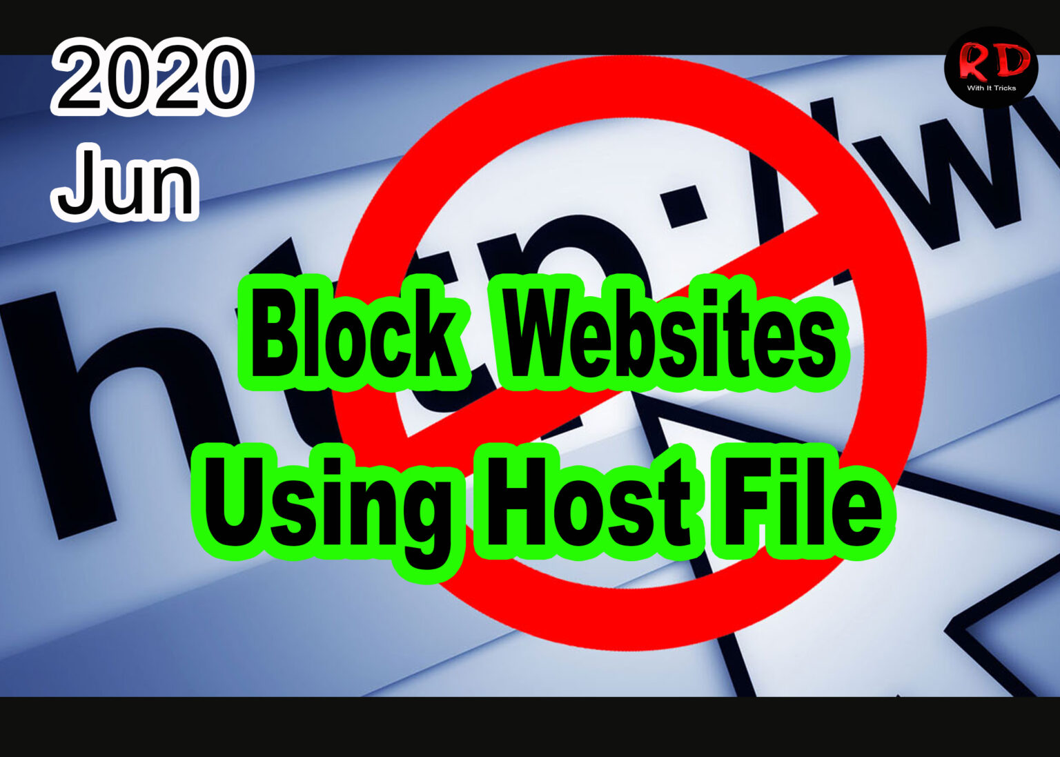 Block Websites Using Host File RD With IT